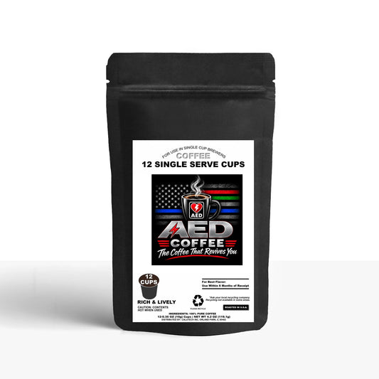 12 Pack Single Serve Coffee Capsules